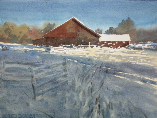 The shadows in December
